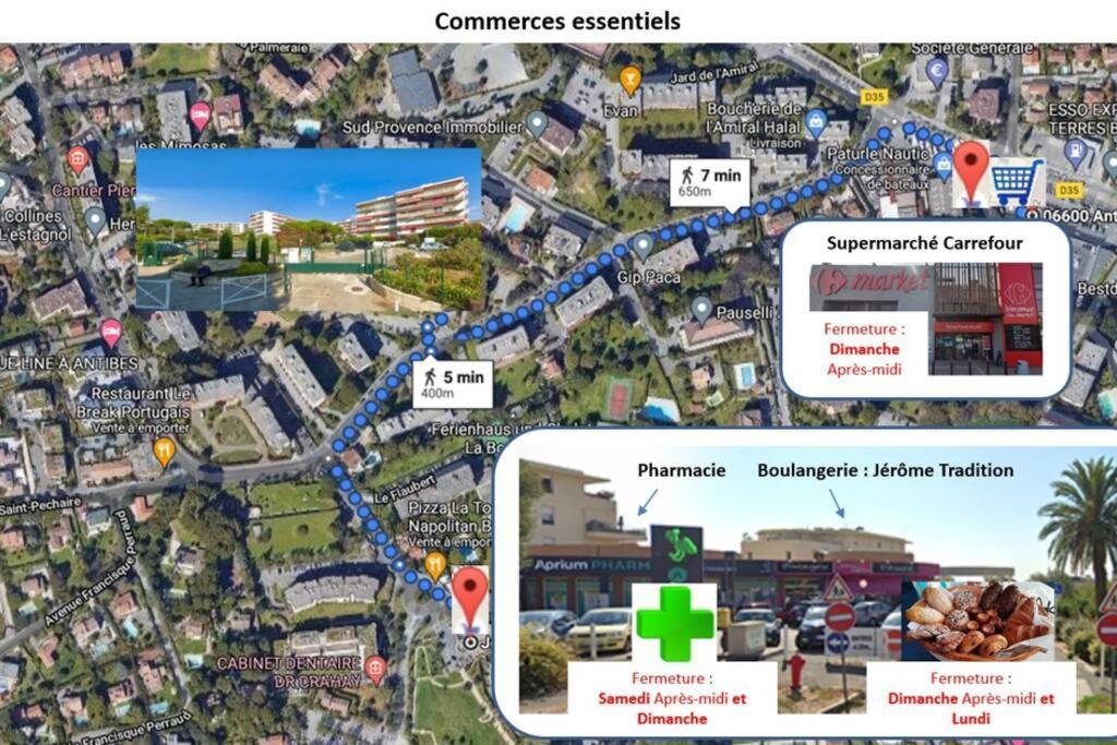 Casalionelantibes 70 Sqm Apartment With Garden And Parking מראה חיצוני תמונה